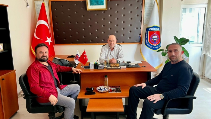 GAZETEMİZDEN SERVİSCİLER ODASI BAŞKANI ELLİBİR’E ZİYARET
